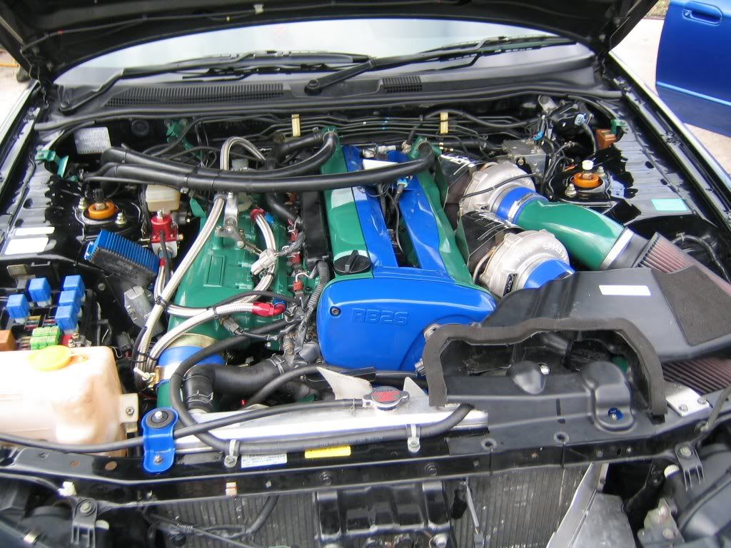 Twin top mount turbos | GTR Forum Twin top mount turbos | GTR Forum